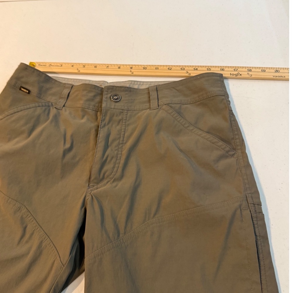 Kuhl Mens Hiking Shorts Green Khaki KÜHL Renegade Shorts Cargo 34 Waist 10 seam - Picture 7 of 16